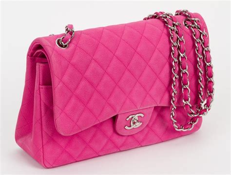 chanel purse pink|chanel hot pink purse.